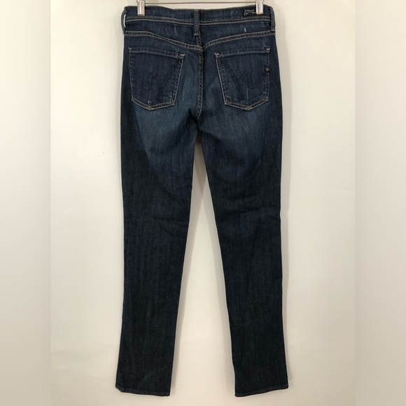 COH 26x35 Elson Straight Leg Jeans 0624 citizens of humanity dark blue - Picture 3 of 12